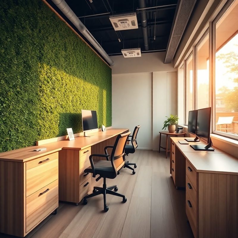 Interior birou Studio Stan, Galați